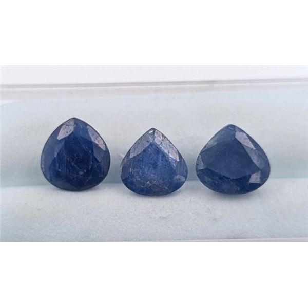 7.85 ct Certified Madagascar Sapphire gemstone Parcel ($10,900 Appraisal)