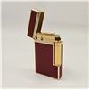Image 1 : S.T. Dupont Ligne 2 Red Lacquer Lighter - Made in Paris, France