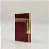 Image 2 : S.T. Dupont Ligne 2 Red Lacquer Lighter - Made in Paris, France