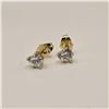Image 4 : 14k Gold Plated 1.0ct Heart Cut Simulated Diamond (CZ) 3-pcs Mom Heart Set - includes Necklace, Brac