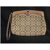 Image 3 : 2 Coach Vintage Brown Leather Handbags - Used Condition, No COA
