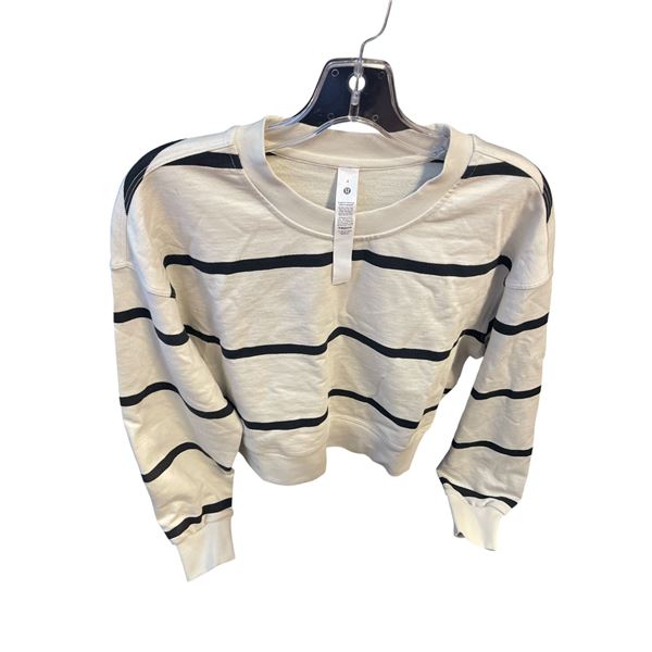 New Lululemon Oversized Crop Crew RV: $128 w/Tag Size 4
