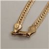Image 4 : 18K Gold Plated 4.0mm Serpentine Necklace 20.0" Long