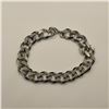 Image 2 : Platinum Plated 12.0mm Cuban Link Bracelet 8.25" Long