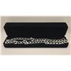Image 1 : Platinum Plated 12.0mm Cuban Link Necklace - 19" Long