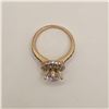 Image 4 : 18K Gold Platd 1.0ct Simulated Diamond (CZ) Luxury Ring - Size 7