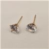 Image 3 : 18K Gold Plated 3.0ct Each Simulated Diamond (CZ) Stud Earrings