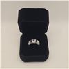 Image 1 : Platinum Plated 1.0ct Siumalted Daimond (CZ) Man's Ring - Resizeable
