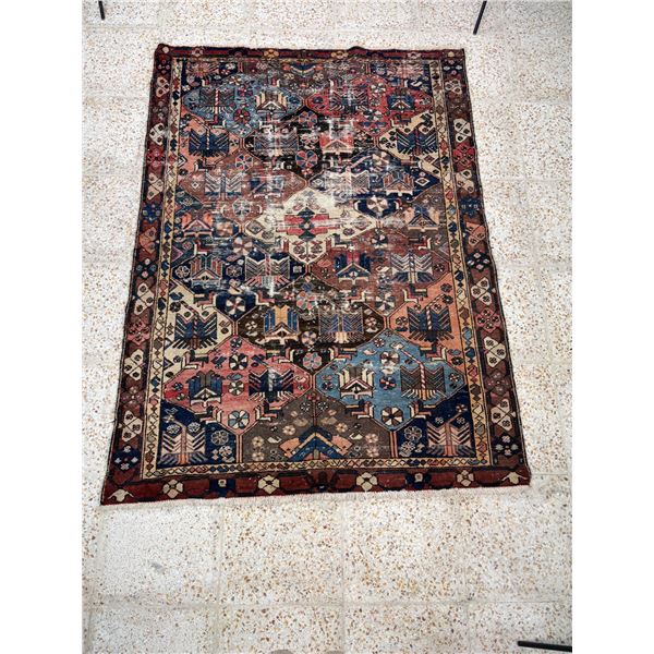 100% Authentic Hand Knotted Wool Persian Rug Handmade in Iran (6.6' Ã— 4.9' ft 196Ã[x=#8212