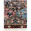 Image 4 : 100% Authentic Hand Knotted Wool Persian Rug Handmade in Iran (6.6' Ã— 4.9' ft 196Ã[x=#8212