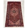 Image 1 : Geometric map Beautiful colouring Low pile 100% Authentic Hand Knotted Wool Persian Rug Handmade in 
