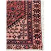 Image 3 : Geometric map Beautiful colouring Low pile 100% Authentic Hand Knotted Wool Persian Rug Handmade in 