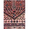 Image 4 : Geometric map Beautiful colouring Low pile 100% Authentic Hand Knotted Wool Persian Rug Handmade in 