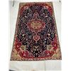 Image 1 : The beautiful colouring. Low pile 100% Authentic Hand Knotted Wool Persian Rug Handmade in Iran (8.2