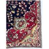 Image 3 : The beautiful colouring. Low pile 100% Authentic Hand Knotted Wool Persian Rug Handmade in Iran (8.2