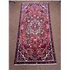 Image 8 : Has a variety of colours. Low pile 100% Authentic Hand Knotted Wool Persian Rug Handmade in Iran (7.