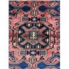 Image 7 : Geometric map with beautiful color 100% Authentic Hand Knotted Wool Persian Rug Handmade in Iran (8.