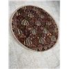 Image 6 : Fluffy Sheepwool Vegetables dye Natural colour Circle rug 100% Authentic Hand Knotted Wool Persian R