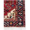 Image 5 : Geometric map Natural color Sheepwool Low pile 100% Authentic Hand Knotted Wool Persian Rug Handmade