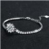 Image 3 : 1 CT. MOISSANITE BRACELET IN STERLING SILVER - D WHITE COLOR, VVS (EYE CLEAN) CLARITY - APPRAISED RE