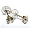 Image 3 : 14K CZ EARRING , appraised/retail value $150