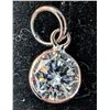 Image 2 : 10K(0.26g), LAB DIAMOND (0.7ct) PENDANT, appraised/retail value $845