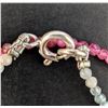 Image 2 : SILVER(2.93g), TOUMALINE NECKLACE 16", retail value $360