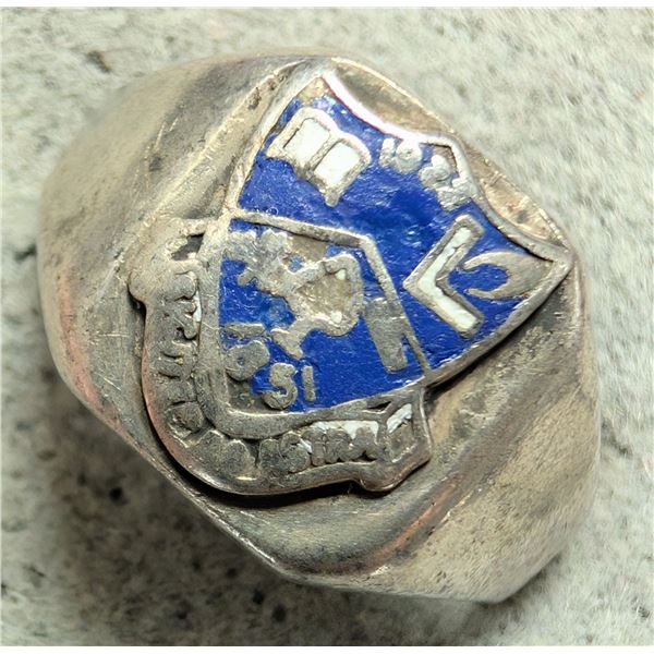 SILVER(6.8g), RING, size , appraised/retail value $100