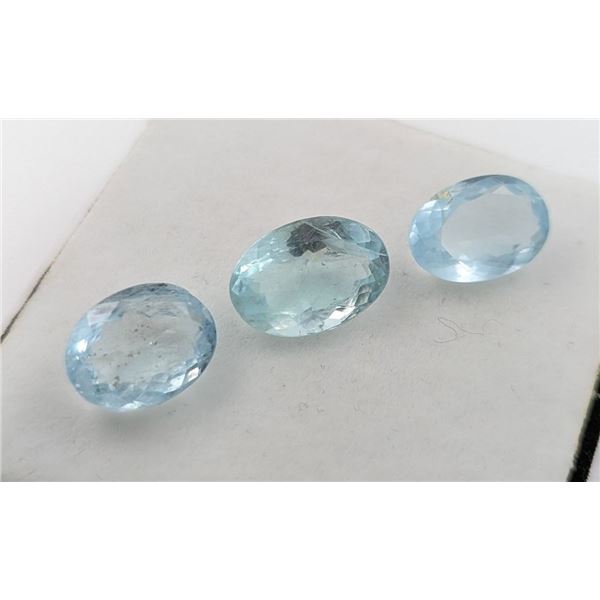 13.88 ct Certified Skardu Aquamarine gemstone Parcel ($6,245 Appraisal)