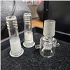 Image 2 : 9-pcs Mixed Lot of Mini-colored Glass Screen Bong Bowls