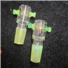 Image 3 : 9-pcs Mixed Lot of Mini-colored Glass Screen Bong Bowls
