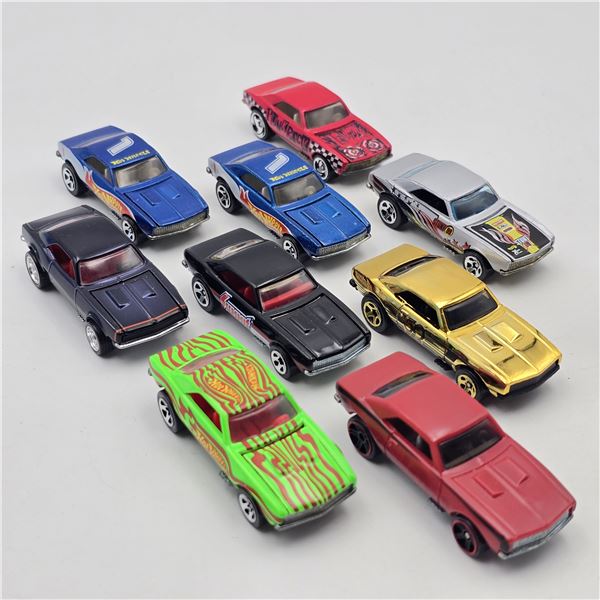 Hot Wheels 1967 Camaro Lot of 9