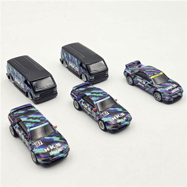 Hot Wheels Premium Nissan HKS Lot of 5