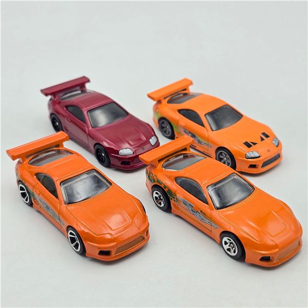 Hot Wheels Toyota Supra Lot of 4