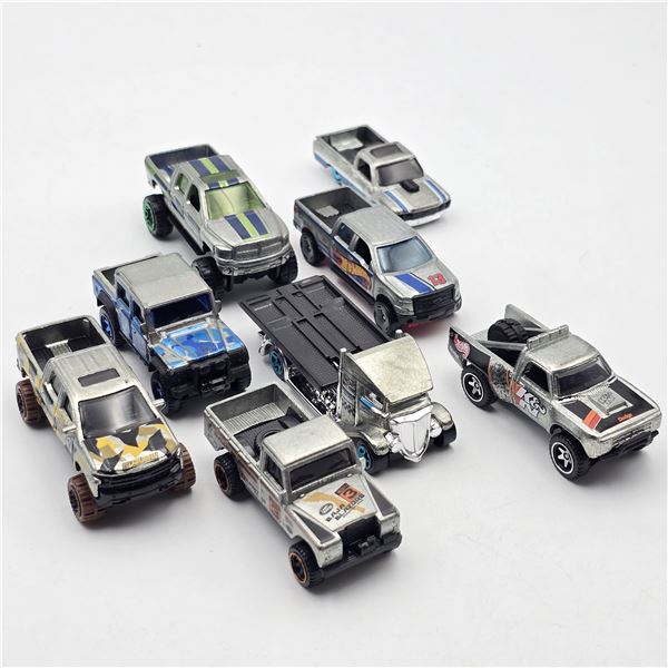 Hot Wheels Zamac Truck lot of 8
