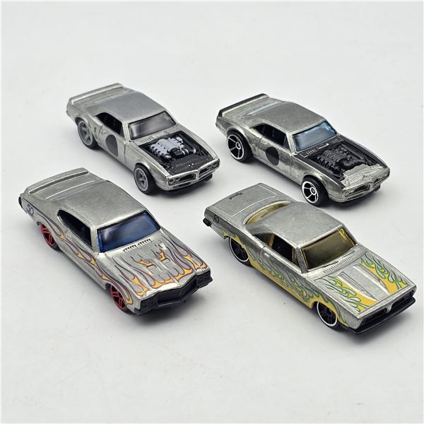 Hot Wheels Zamac Pontiac lot of 4