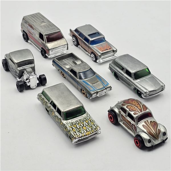 Hot Wheels Zamac 7 car lot