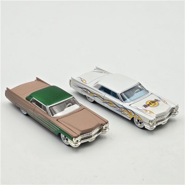 Hot Wheels 62 Cadillac Deville pair