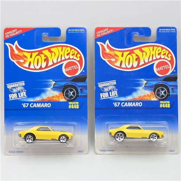 Hot Wheels #448 67 Camaro Pair