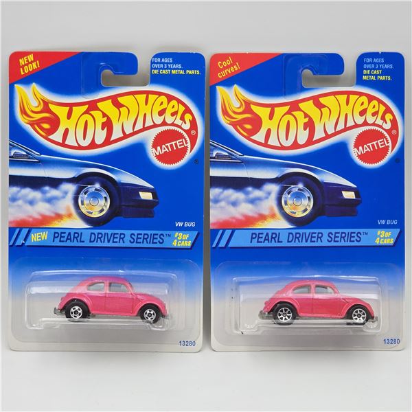 Hot Wheels Pink VW Pair