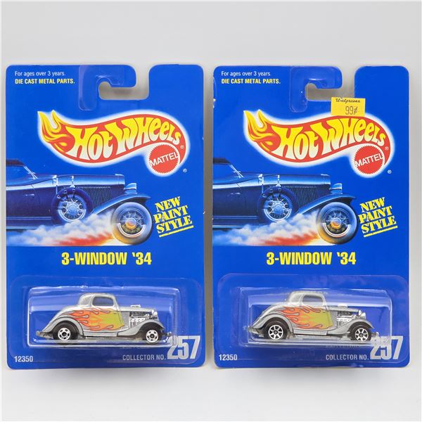 3 Window 34 Ford pair