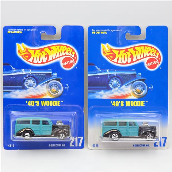 Hot Wheels 40s Woodie pair
