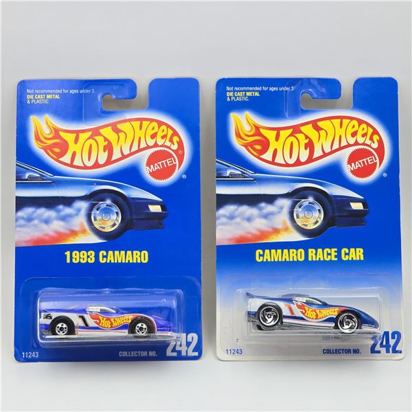 Hot Wheels Camaro Race Car Pair