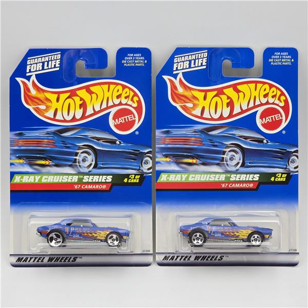 Hot Wheels 67 Camaro Pair