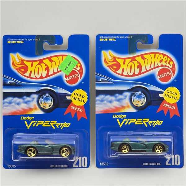 Hot Wheels RT/10 Dodge Viper Pair