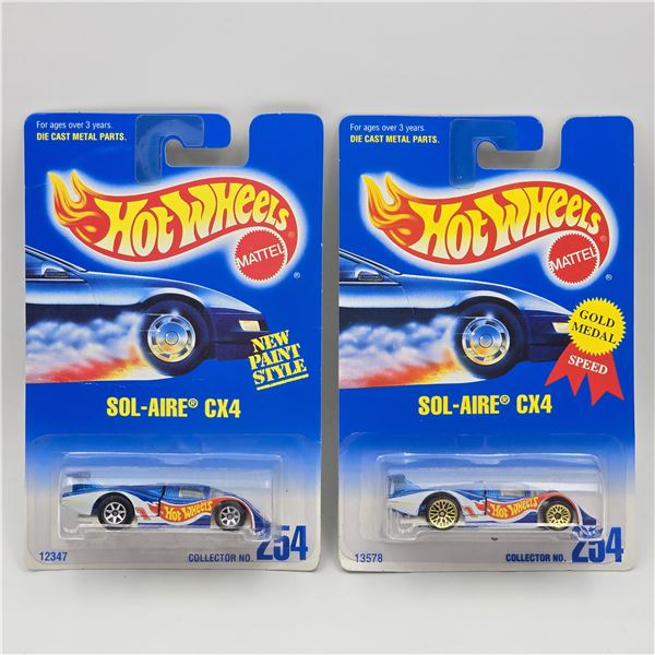 Hot Wheels Sol-Aire CX4 Pair