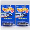 Image 1 : Hot Wheels Custom Corvette Pair