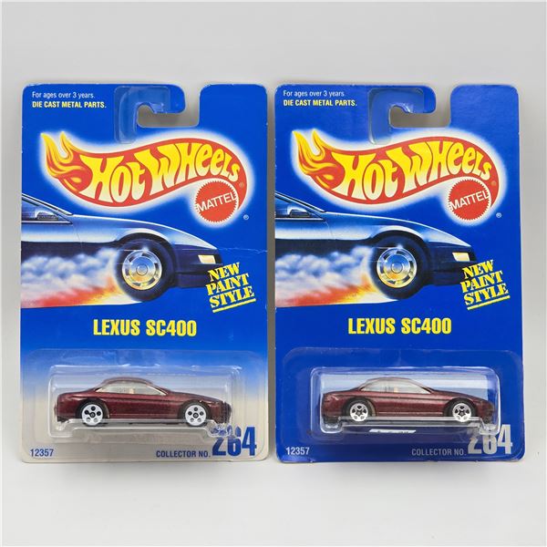 Hot Wheels Lexus SC400 Pair