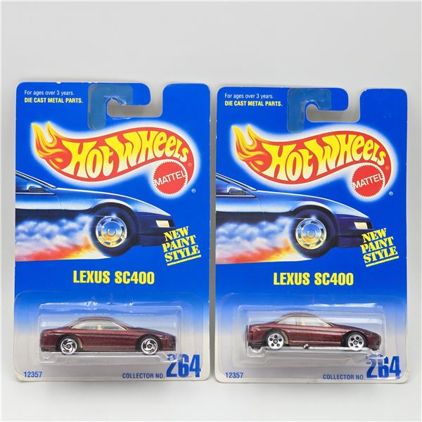 Hot Wheels Lexus SC400 Pair