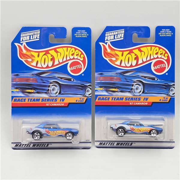 Hot Wheels 67 Camaro Pair